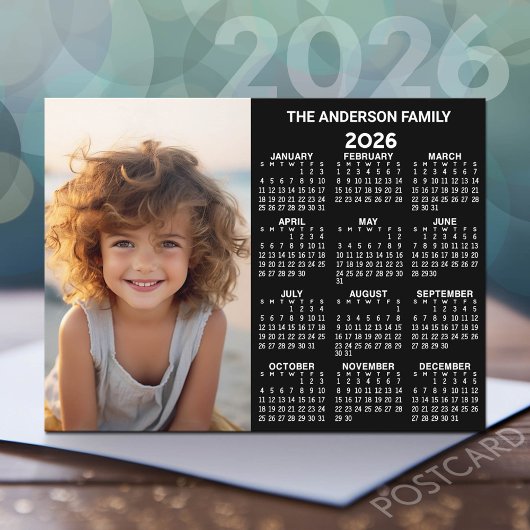 Kalender - Foto Volljährig anzeigen Modern Postkarte