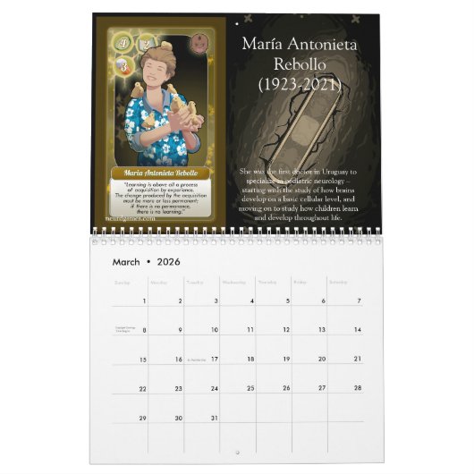 Kalender - Frauen in der Geschichte der Pädiatrie (Mär 2026)