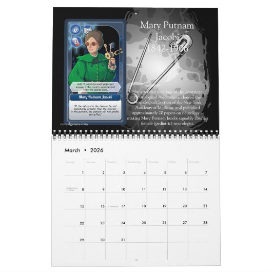 Kalender: Frauen in der Neurologie Kalender (Mär 2026)