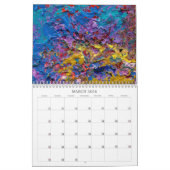 Kalender für abstrakte Kunstmalereien 2025 (Mär 2026)