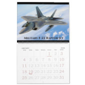 Kalender für bearbeitbare Flugzeug (Jan 2026)