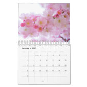 Kalender für benutzerdefinierte Blume | Bearbeitba (Feb 2027)