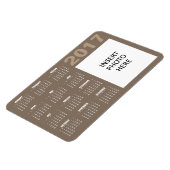 Kalender für benutzerdefinierte Fotos oder Logos 2 Magnet (Linke Seite)