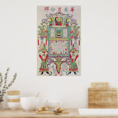 Kalender für das 23. Jahr der Kaiserreich Poster (Küche)