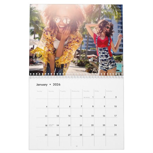 Kalender für das personalisierte Schuljahr (Jan 2026)