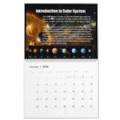 Kalender für das Sonnensystem 2024 (Jan 2026)