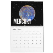 Kalender für das Sonnensystem 2024 (Mär 2027)