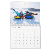 Kalender für die Chic-Kalligraphie der Familie 202 (Jan 2027)