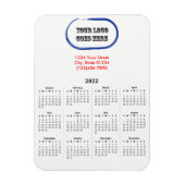 Kalender für die Markenbezeichnung 2022 Magnet (Vertikal)