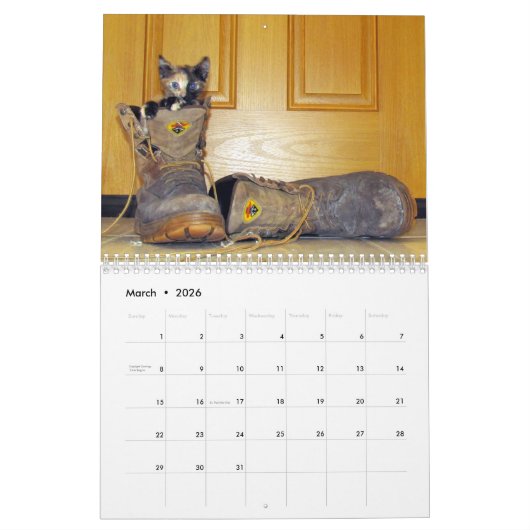 Kalender für die Rettung von Katzen - Ausgabe 4 (Mär 2026)