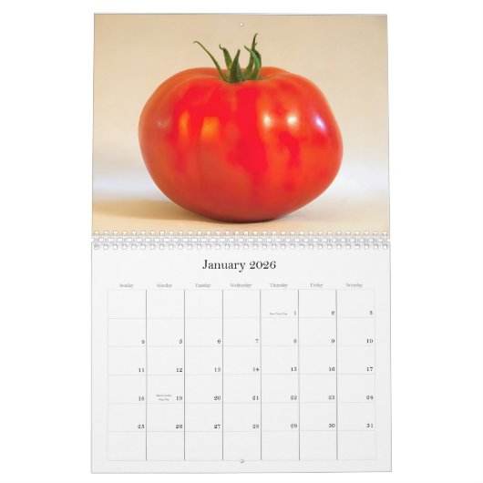 Kalender für einfache Lebensmittel (Jan 2026)