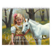 Kalender für Einhorn und Maidens (Titelbild)