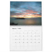 Kalender für endlose Meeresansicht (Feb 2026)