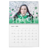 Kalender für Fotos mit einfachen Overlays (Mär 2026)