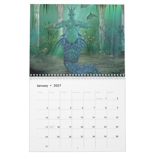 Kalender für Freunde der Fantasie (Jan 2027)