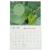 Kalender für Gott Meditation Gartenbilder: Notizen (Mär 2026)