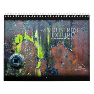 Kalender für industrielle Texturen