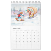 Kalender für Kinder 2026 (Feb 2027)