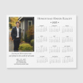 Kalender für magnetisches Foto in Unternehmen 2025 Magnetkarte (Vorderseite)