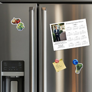 Kalender für magnetisches Foto in Unternehmen 2025 Magnetkarte