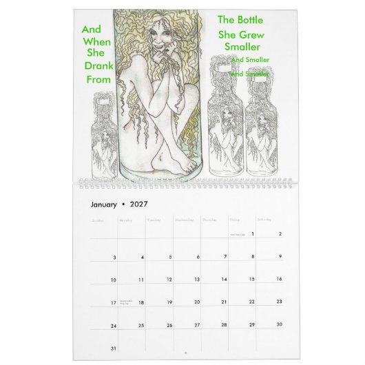 Kalender für meinen Sohn (Jan 2027)