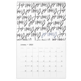 Kalender für moderne Stifte