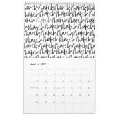 Kalender für moderne Stifte (Mär 2027)