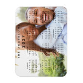 Kalender für Personalisierte benutzerdefinierte Fo Magnet (Vertikal)