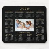 Kalender für Personalisierte benutzerdefinierte Fo Mousepad (Vorne)