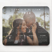Kalender für Personalisierte benutzerdefinierte Fo Mousepad (Vorne)