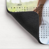 Kalender für Personalisierte benutzerdefinierte Fo Mousepad (Ecke)