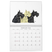 Kalender für Rad- und Schwarze SCOTTIES (Feb 2026)