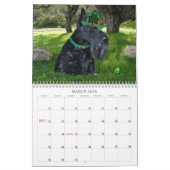 Kalender für Rad- und Schwarze SCOTTIES (Mär 2026)