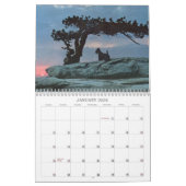 Kalender für Rad- und Schwarze SCOTTIES (Jan 2026)