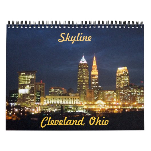 Kalender für Stadtansichten von Cleveland (Titelbild)