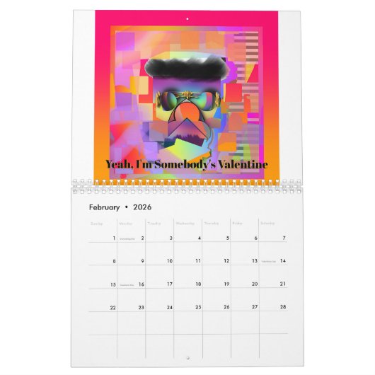 Kalender für ungewöhnliche Ausdrücke (Feb 2026)