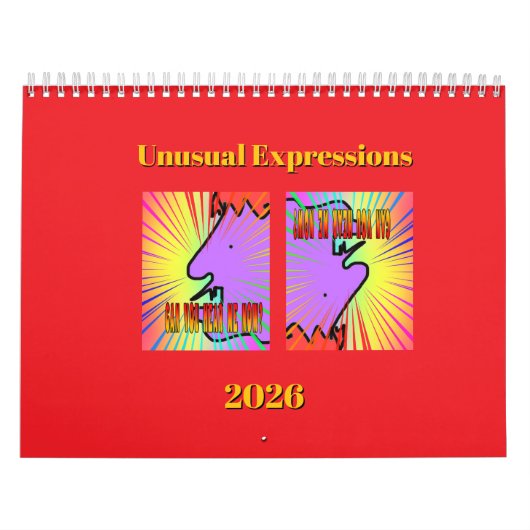 Kalender für ungewöhnliche Ausdrücke (Titelbild)