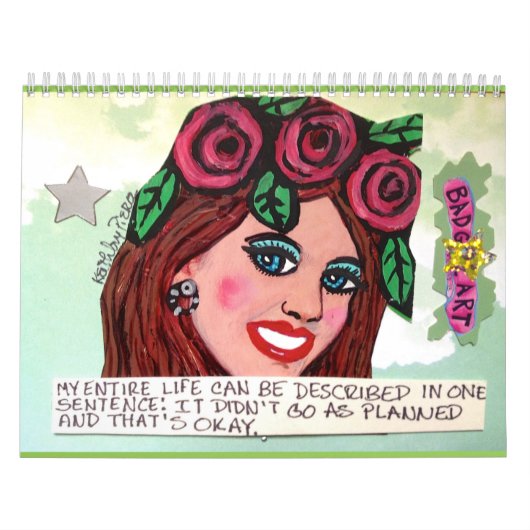 Kalender GEFÜLLT MIT SCHLECHTER MÄDCHEN-KUNST (Titelbild)