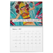 Kalender GEFÜLLT MIT SCHLECHTER MÄDCHEN-KUNST (Feb 2027)