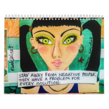 Kalender GEFÜLLT MIT SCHLECHTER MÄDCHEN-KUNST