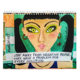 Kalender GEFÜLLT MIT SCHLECHTER MÄDCHEN-KUNST