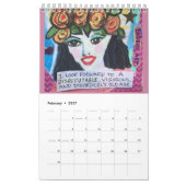 KALENDER GEFÜLLT MIT SCHLECHTER MÄDCHEN-KUNST (Feb 2027)
