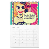 KALENDER GEFÜLLT MIT SCHLECHTER MÄDCHEN-KUNST (Mär 2027)