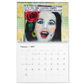 KALENDER GEFÜLLT MIT SCHLECHTER MÄDCHEN-KUNST (Feb 2027)