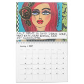 KALENDER GEFÜLLT MIT SCHLECHTER MÄDCHEN-KUNST (Jan 2027)