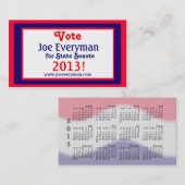 Kalender-Geldbörsen-Karten-Geschlechtskrankheit Visitenkarte (Vorne/Hinten)