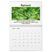 Kalender gesunder Lebensmittel (Mär 2027)