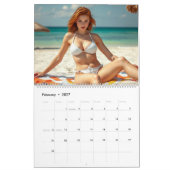 Kalender - Goldene Küste - Bikini (Feb 2027)