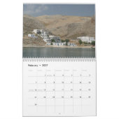 Kalender - griechische Inseln (Feb 2027)