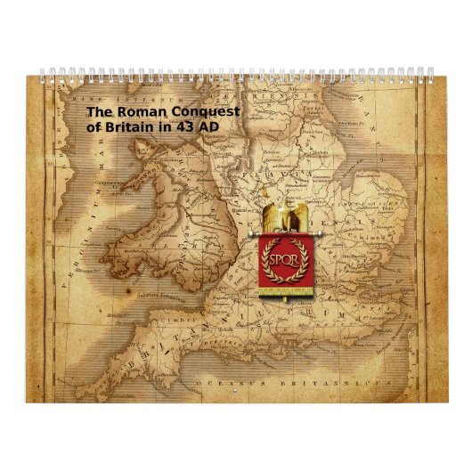 Kalender Großbritannien: die römische Eroberung (Titelbild)